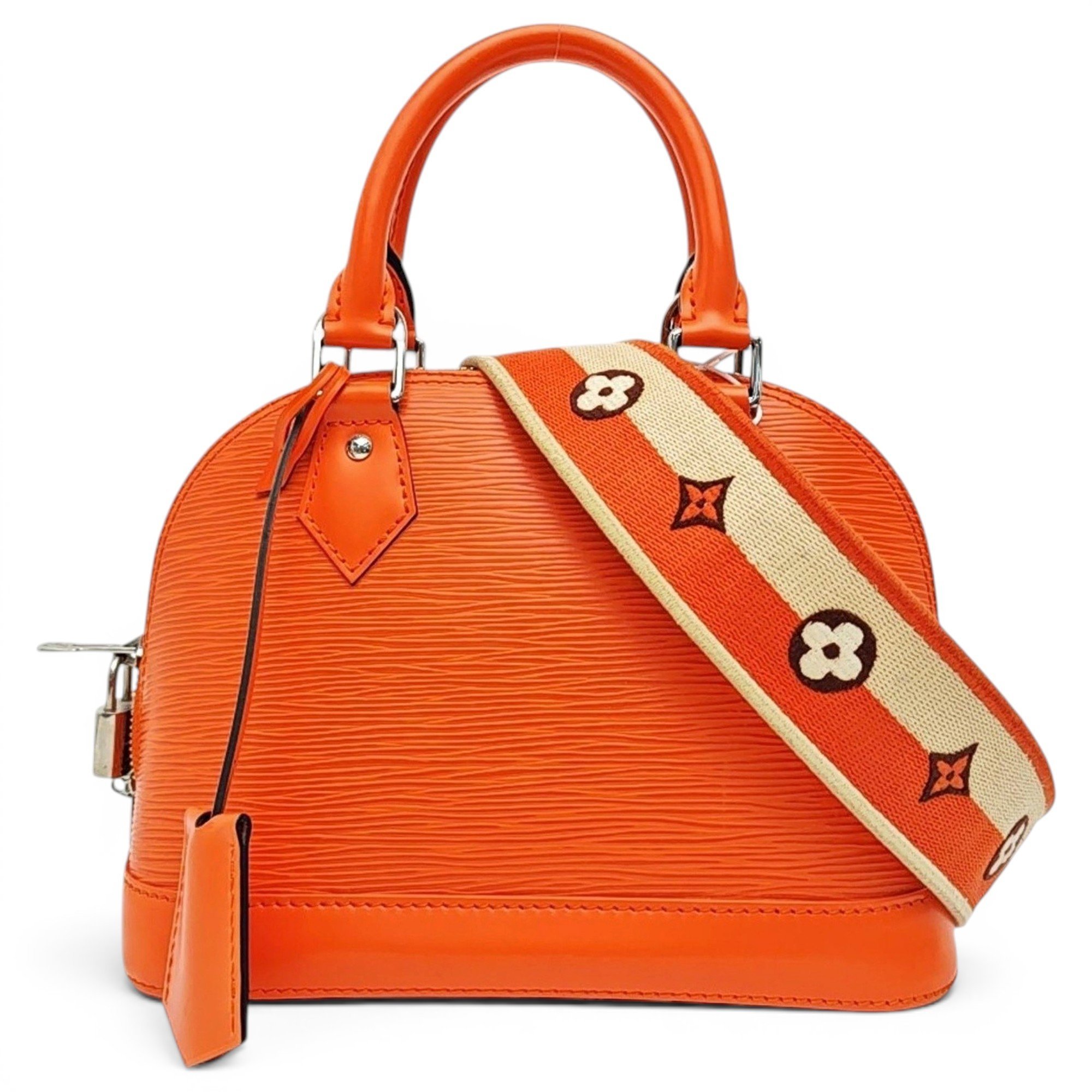 Alma leather handbag