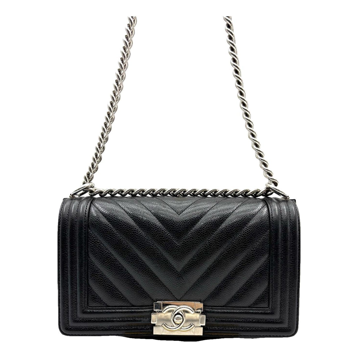 Boy leather crossbody bag