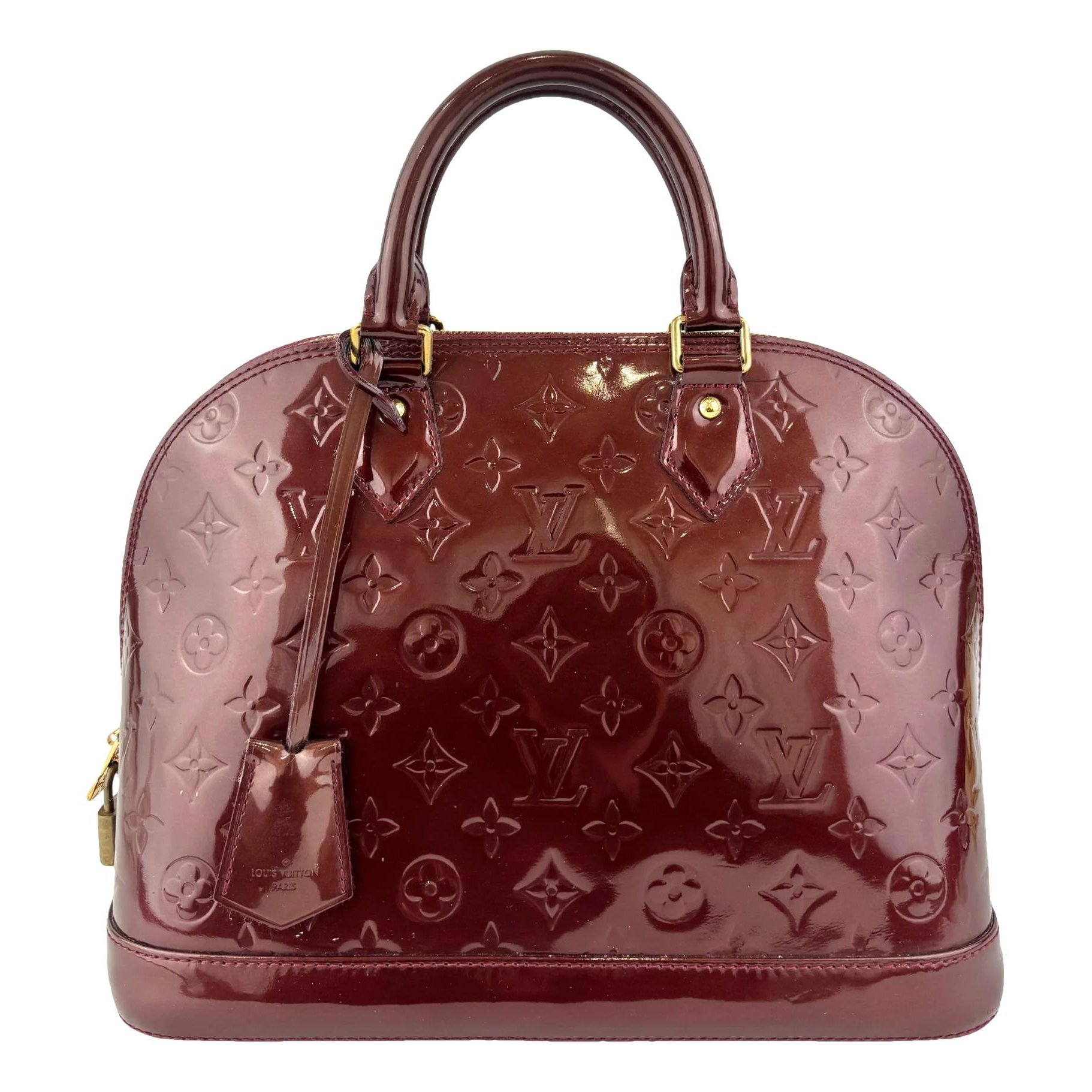 Alma leather handbag