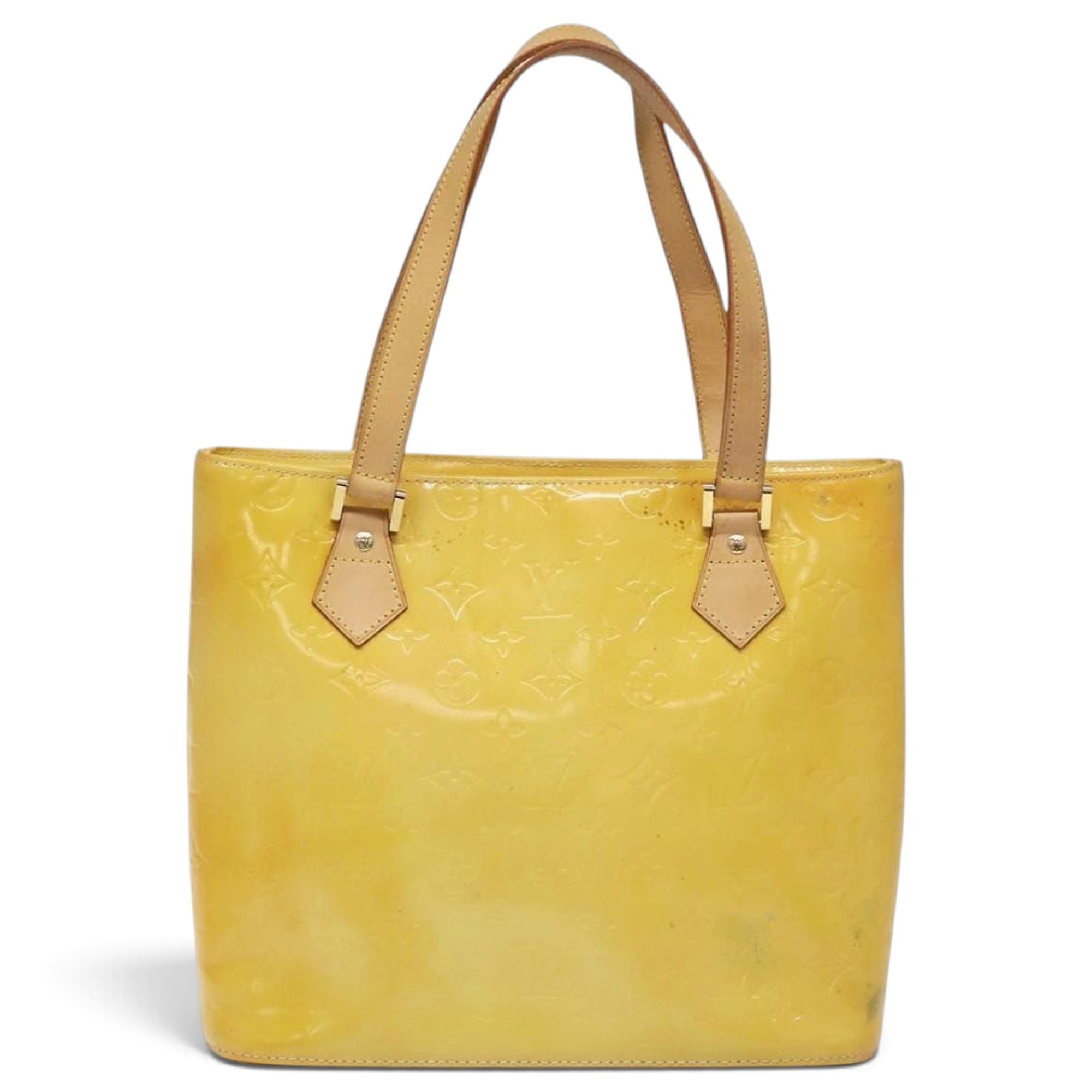 Houston patent leather handbag