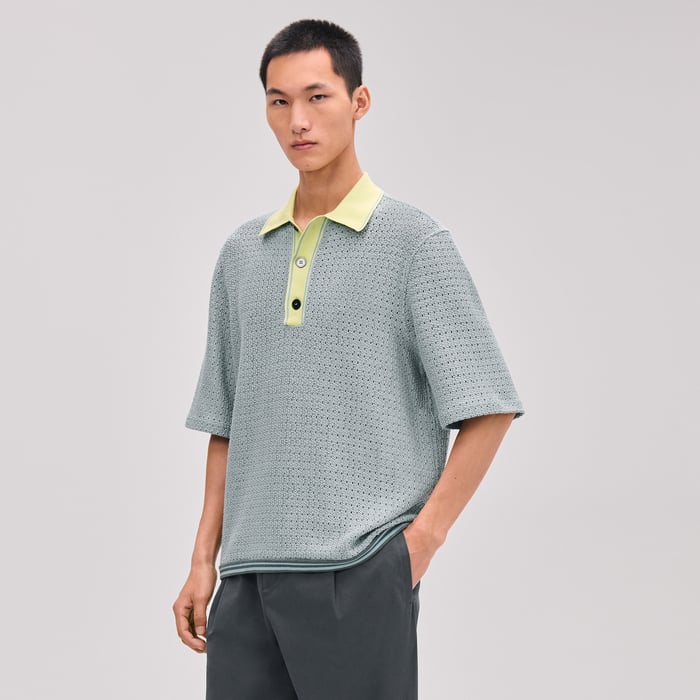 Nuage "Ajoures Colores" Polo Shirt