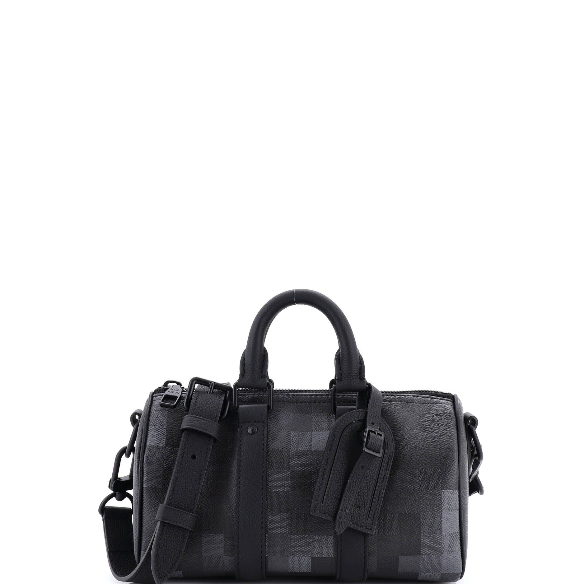 Louis Vuitton Keepall Bandouliere Bag Damoflage Canvas 25