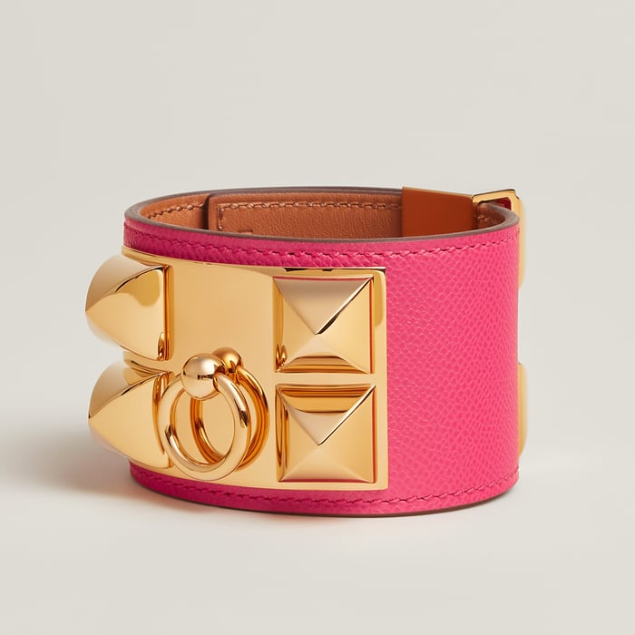 Rose Extrême Collier De Chien Bracelet