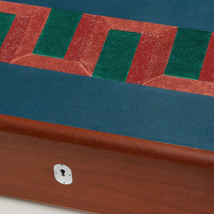Bleu De Malte Casaque Perspectives Indiennes Cigar Box