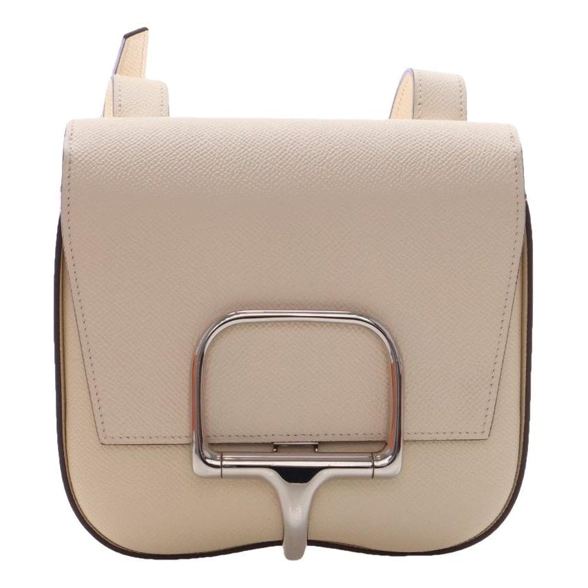 Hermes Della leather handbag