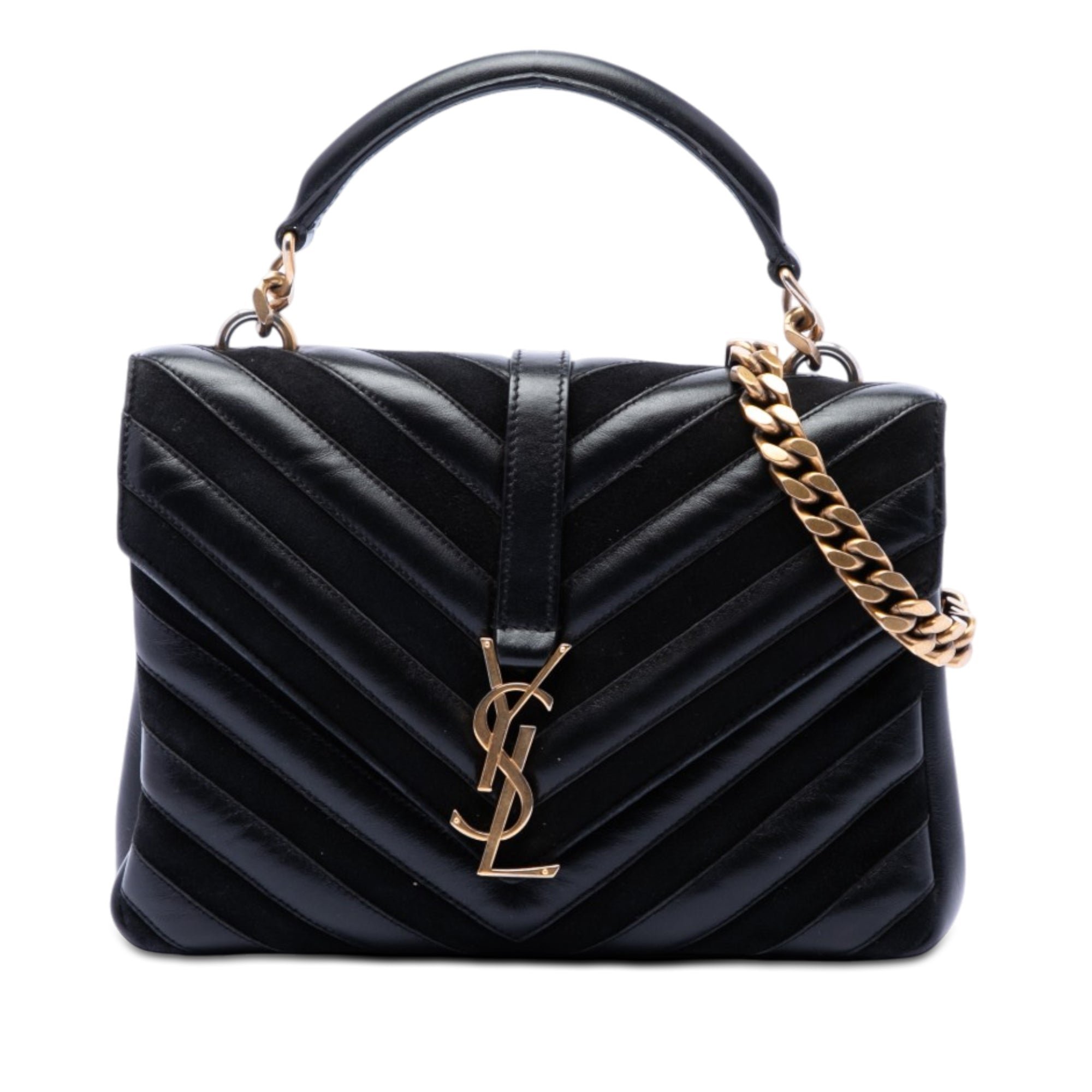 Leather satchel