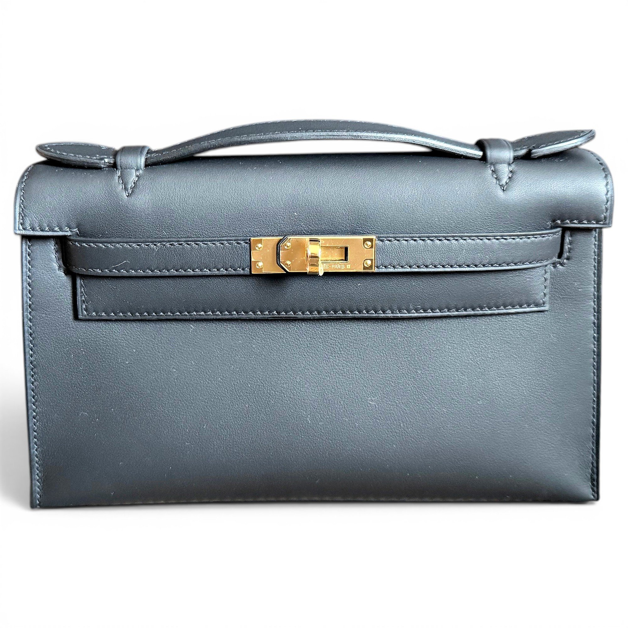 Kelly Clutch leather clutch bag