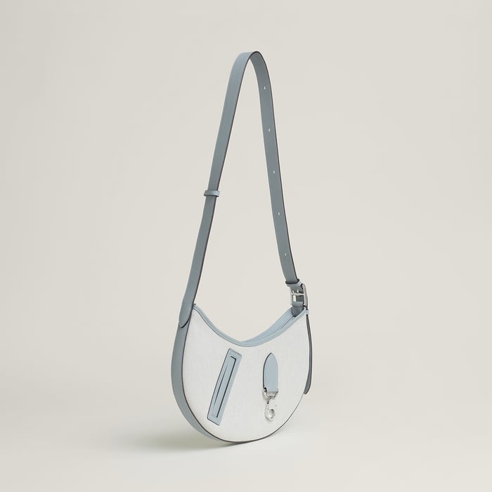 P'tit Arcon Toile & Cuir Bag