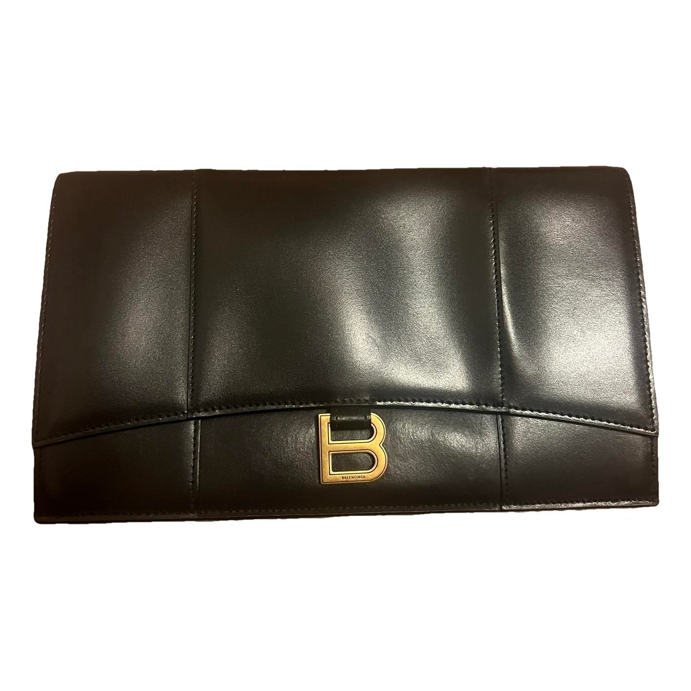 Balenciaga Leather clutch bag