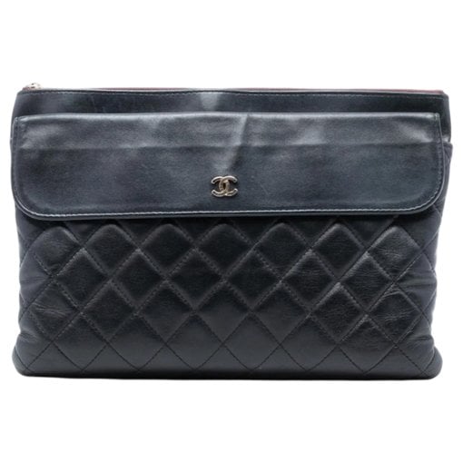 Timeless/Classique leather clutch bag