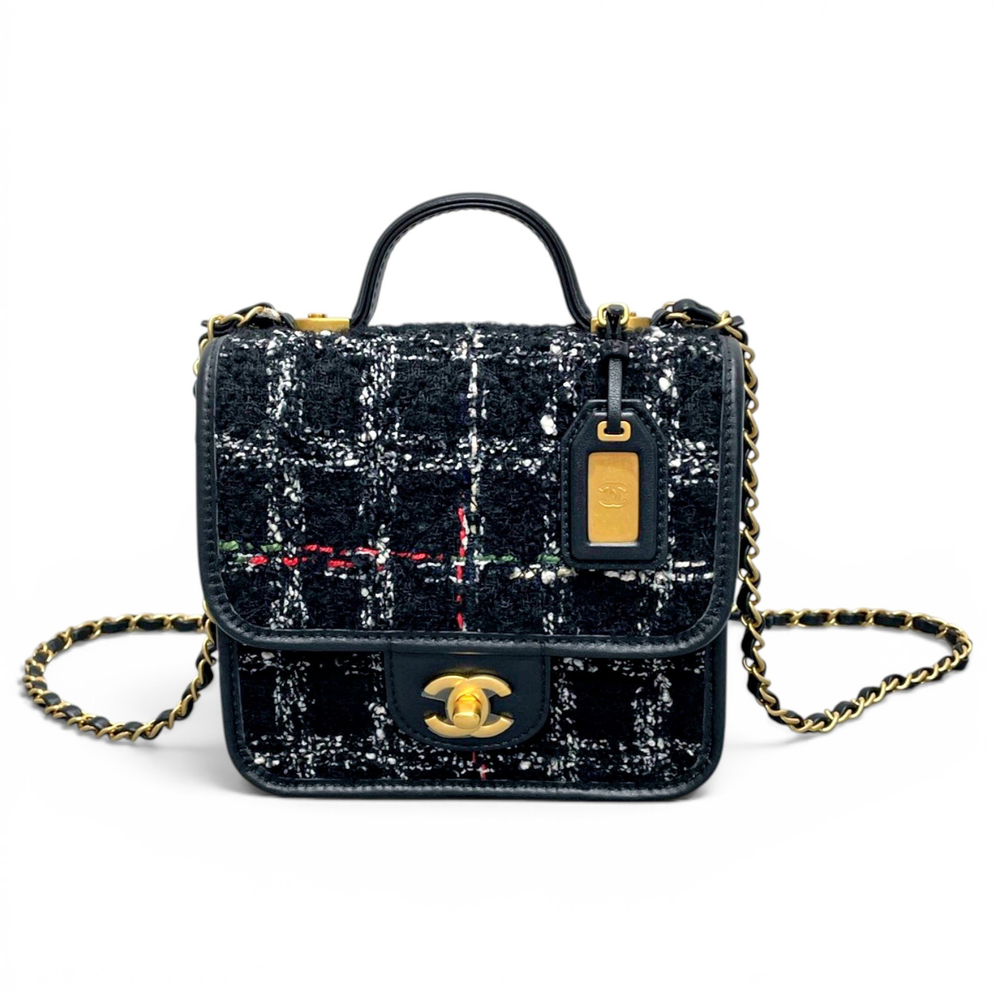 Tweed handbag