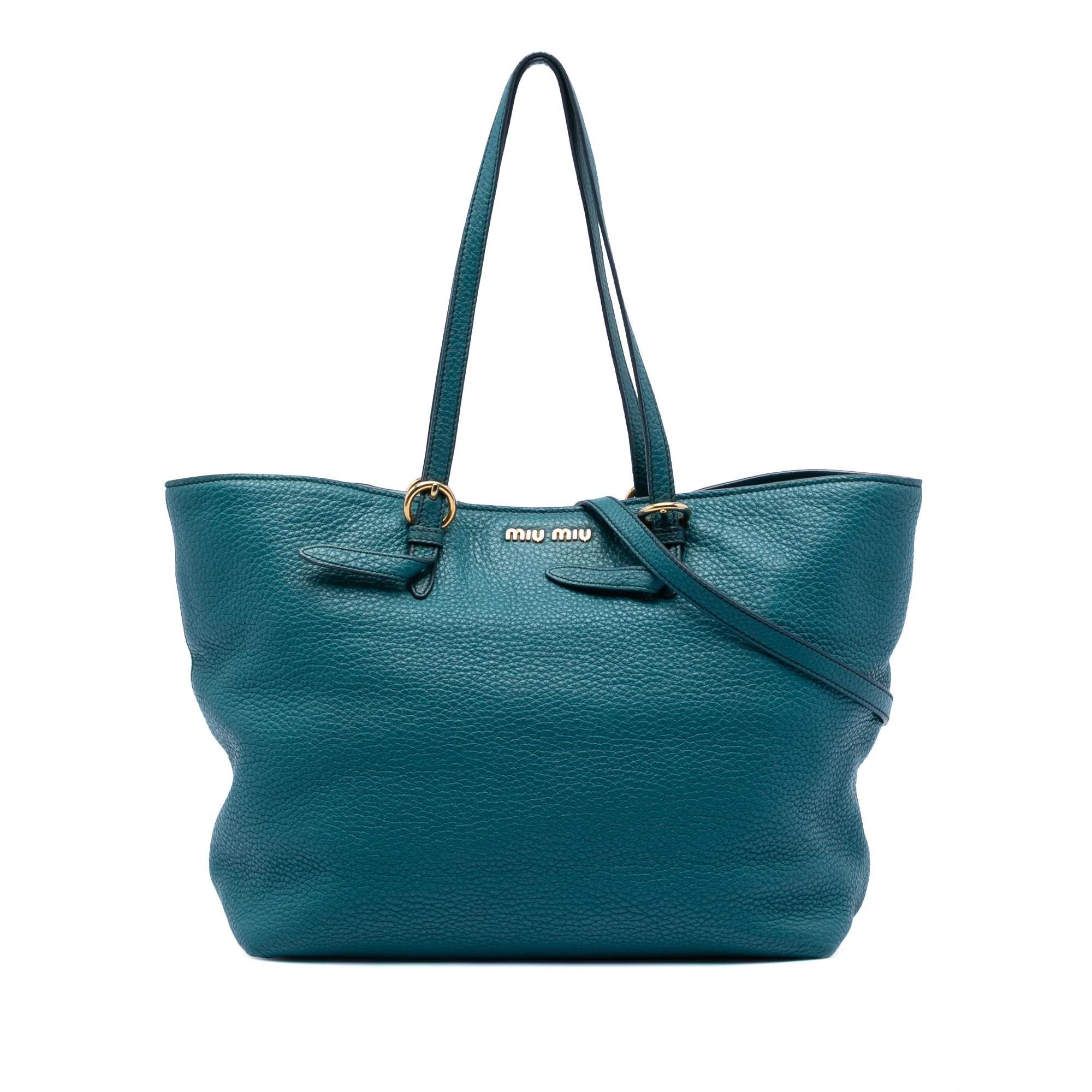 Miu Miu Vitello pony-style calfskin handbag
