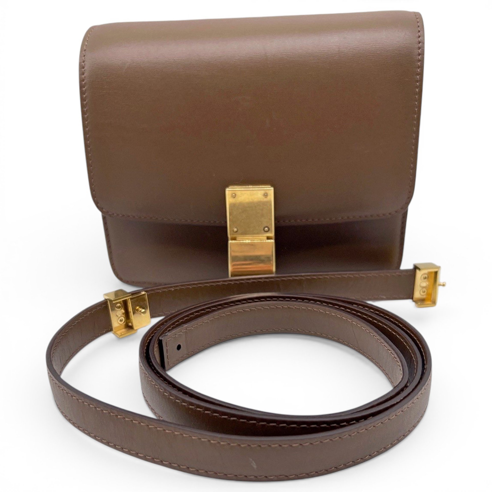 Classic pony-style calfskin crossbody bag