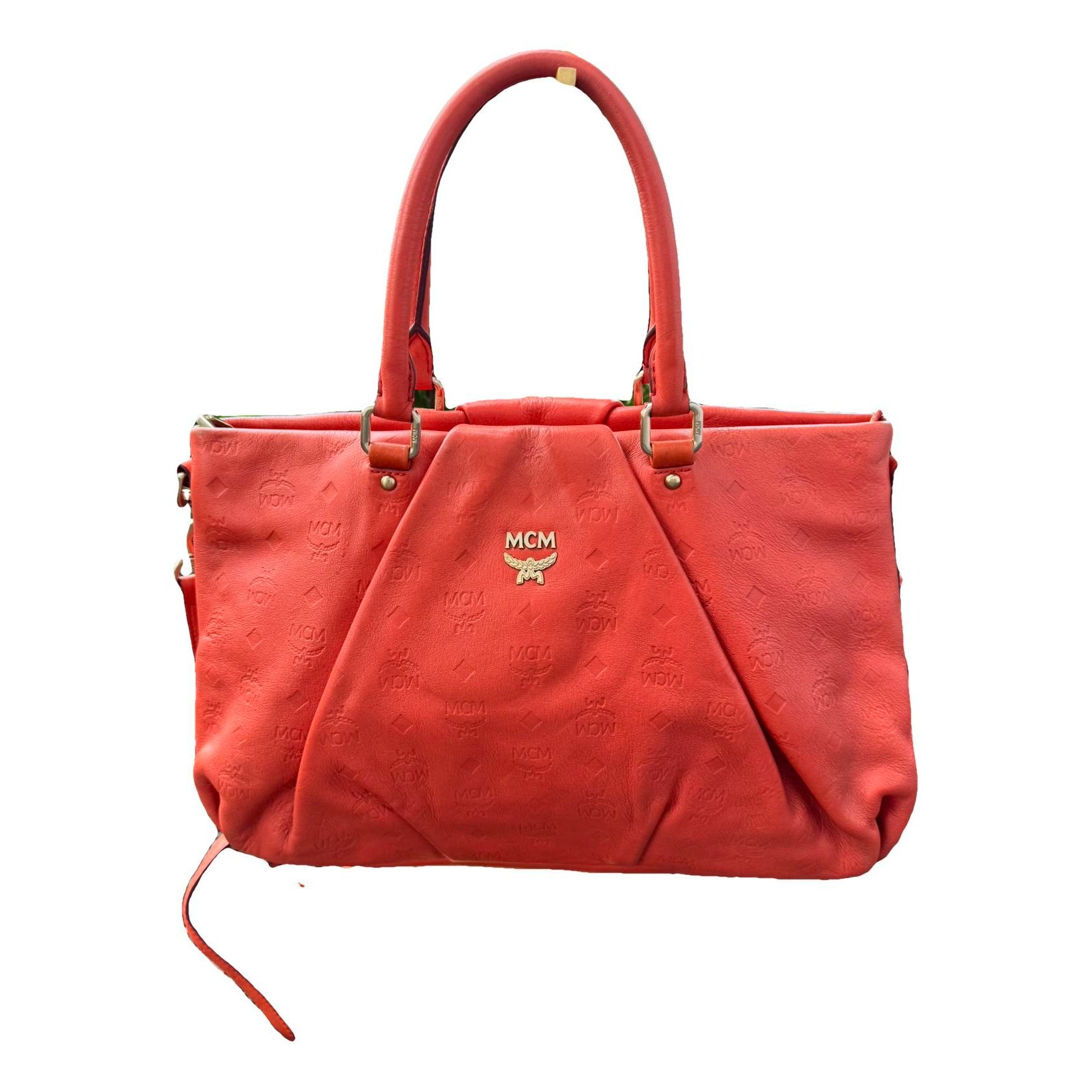 Leather satchel