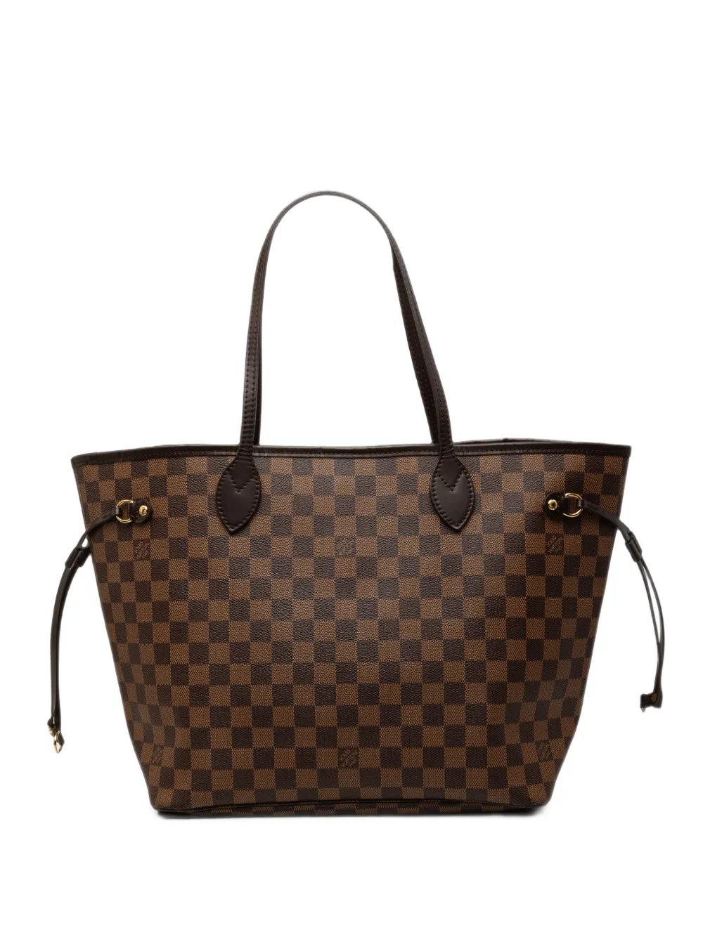 2011 Damier Ebene Neverfull MM tote bag