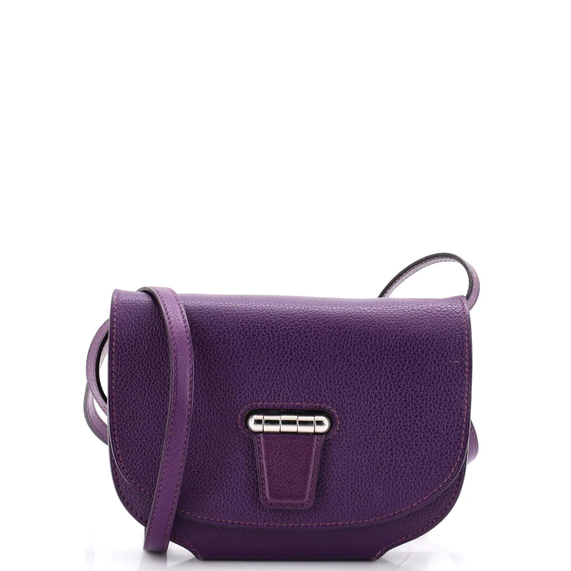 Leather crossbody bag
