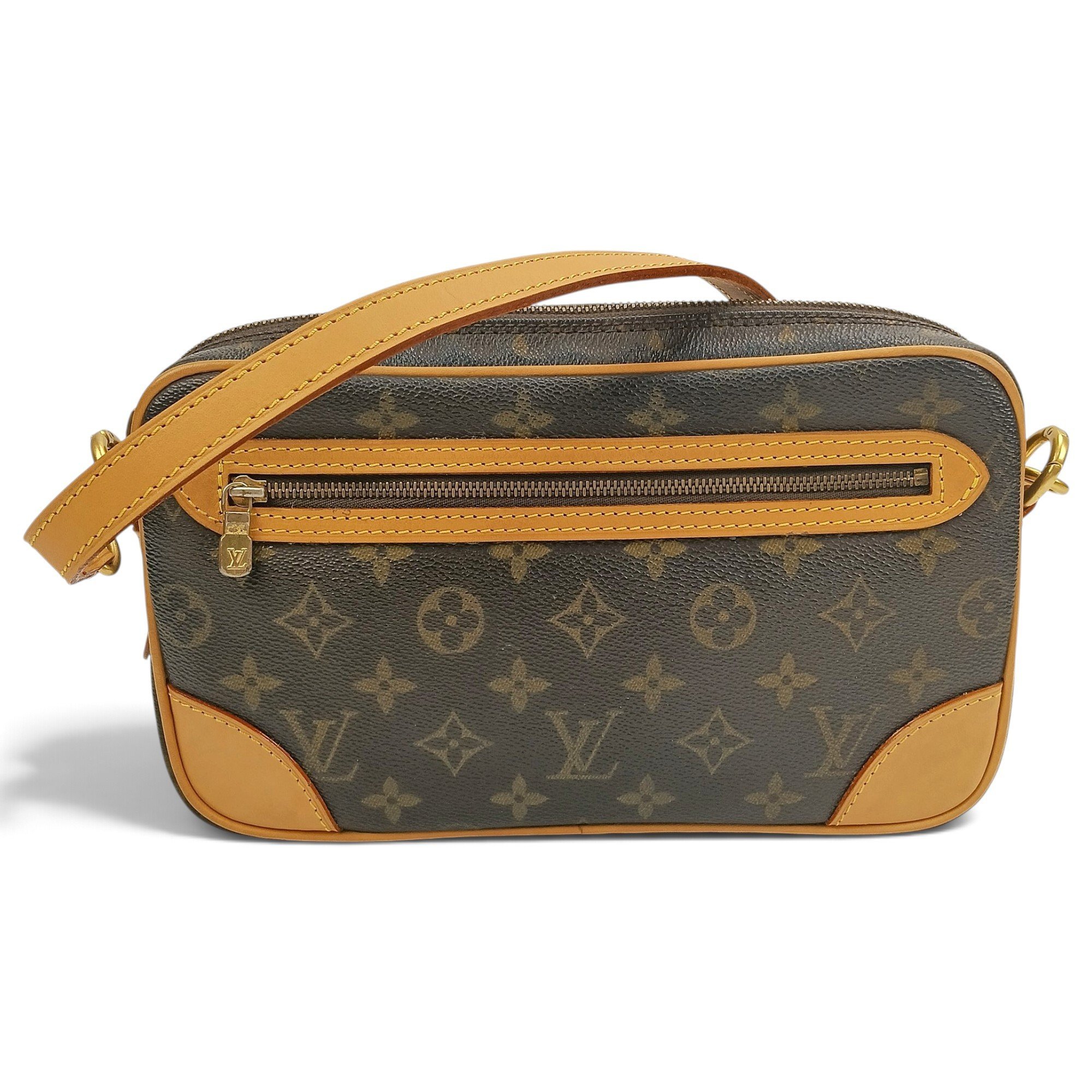 Reporter leather crossbody bag