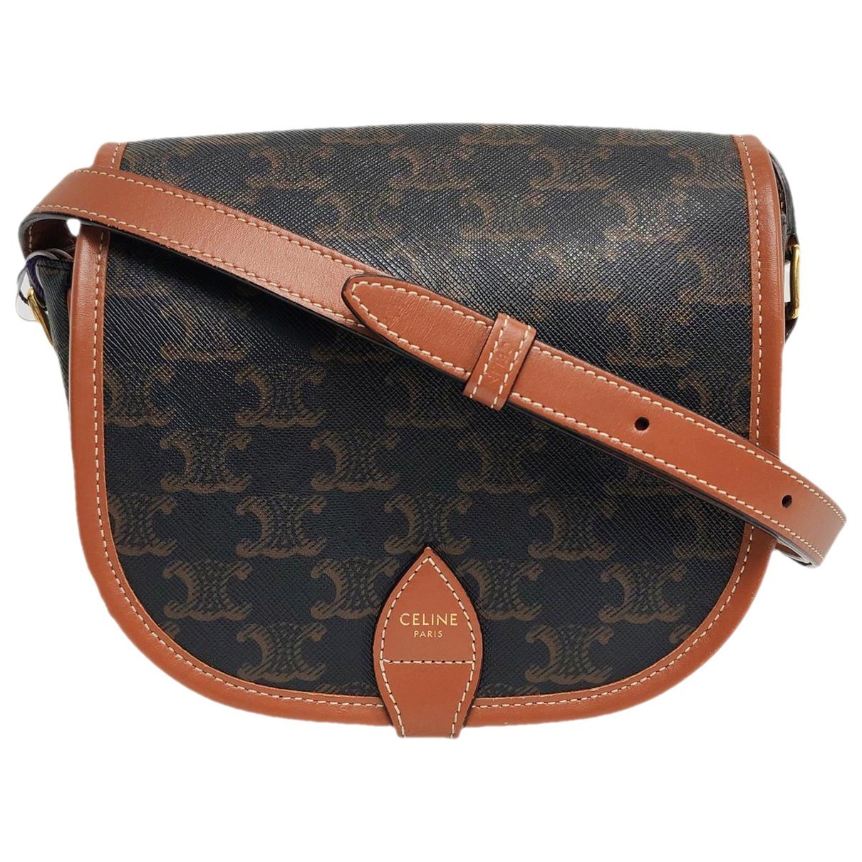 Folco leather crossbody bag
