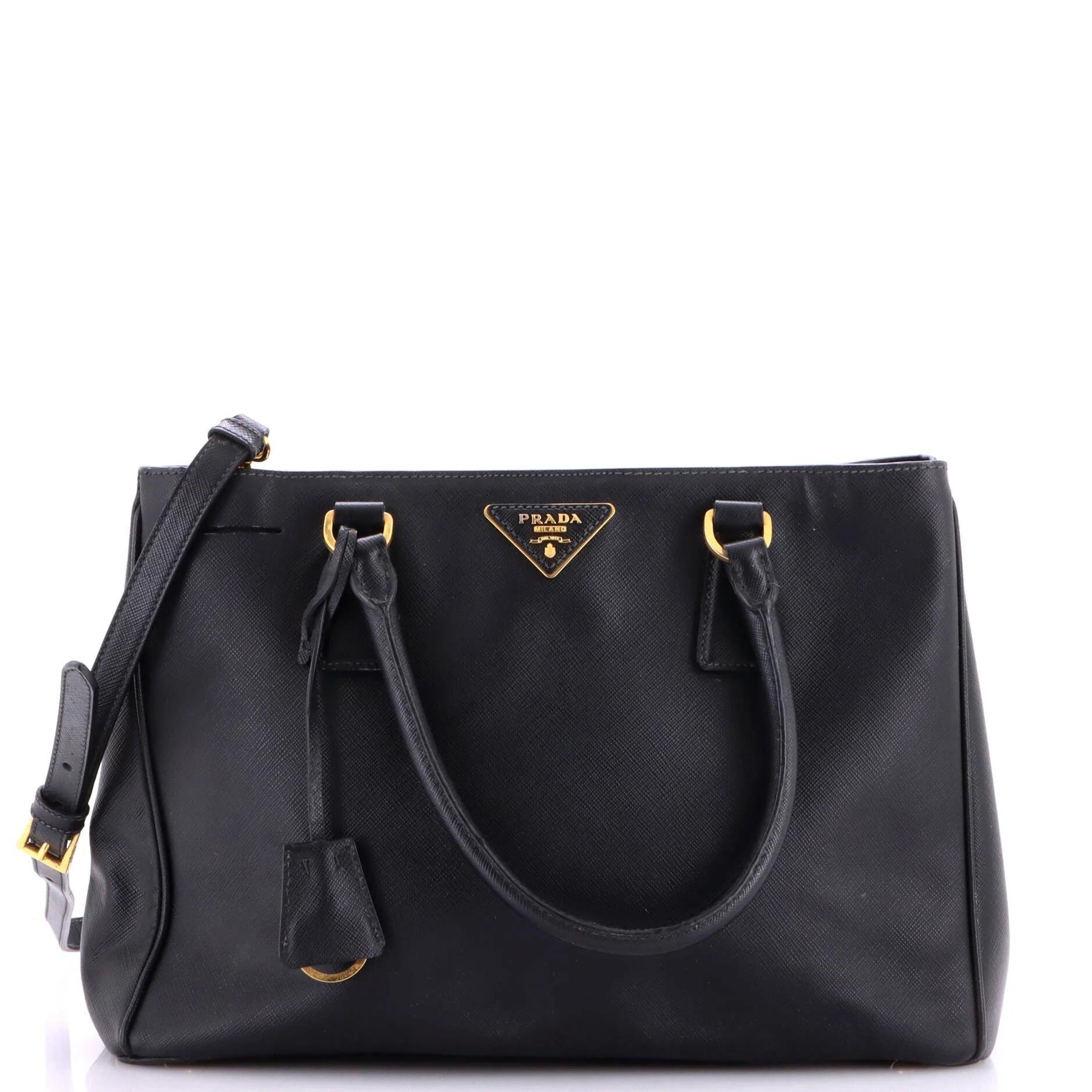 Leather tote