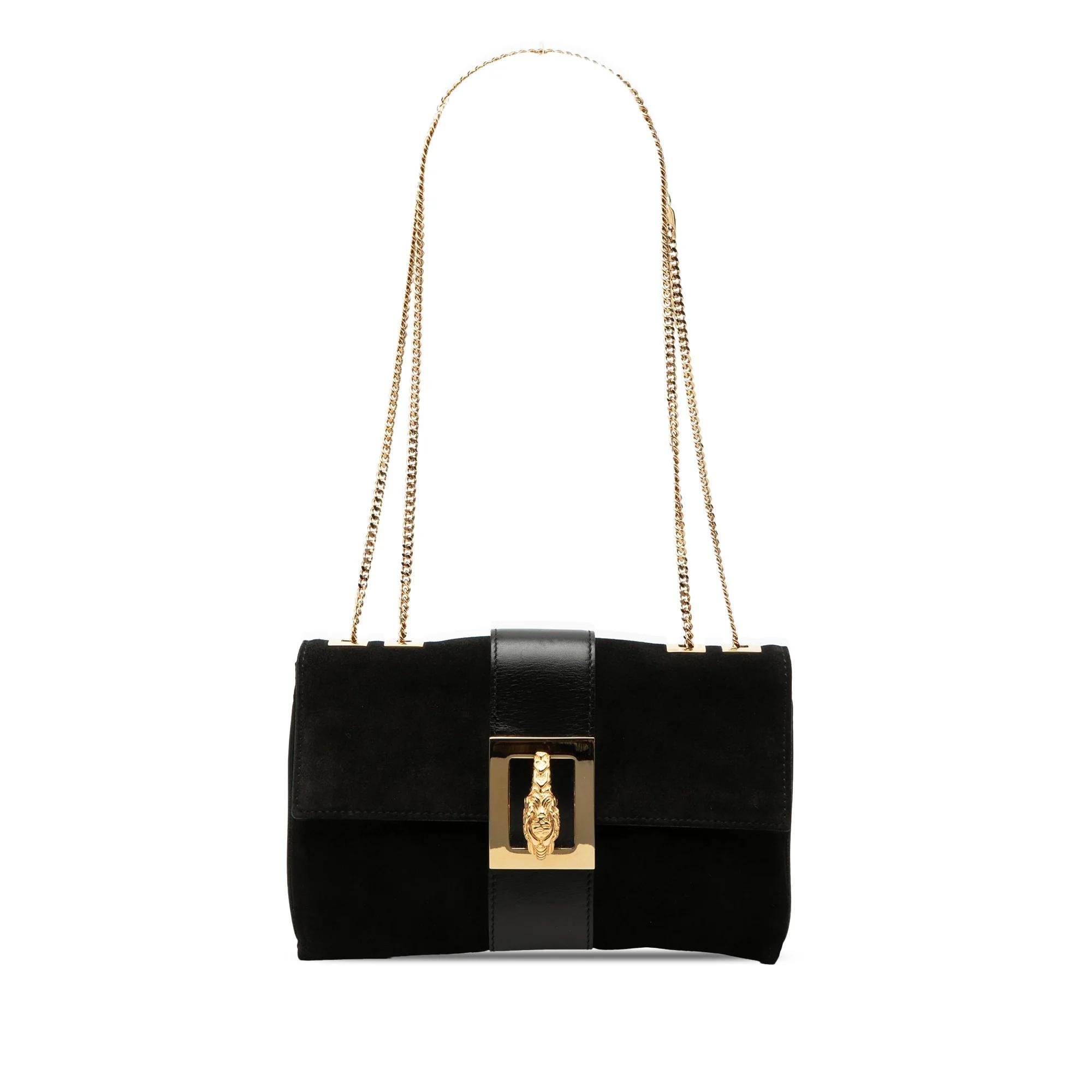 Gucci B leather handbag