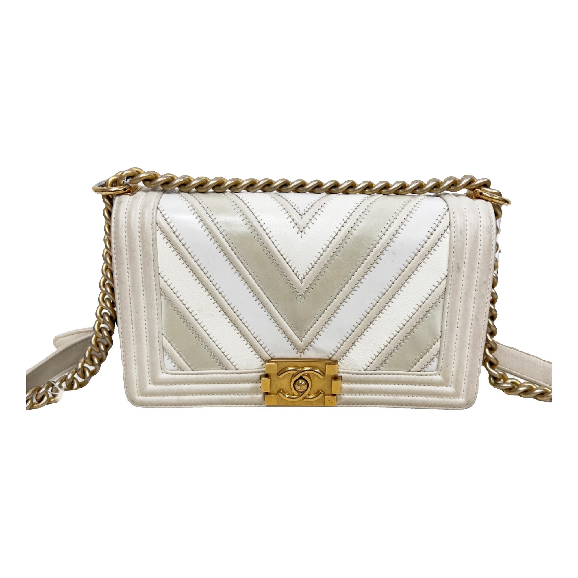 Boy leather handbag