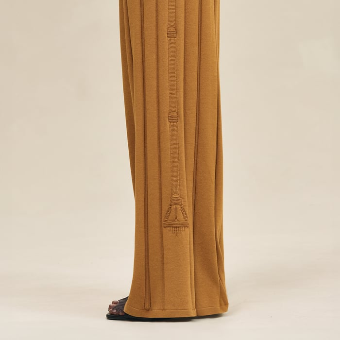 Marron Ocre "Etriers Remix" Loose Fit Pants