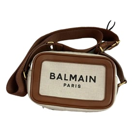 Balmain Linen crossbody bag