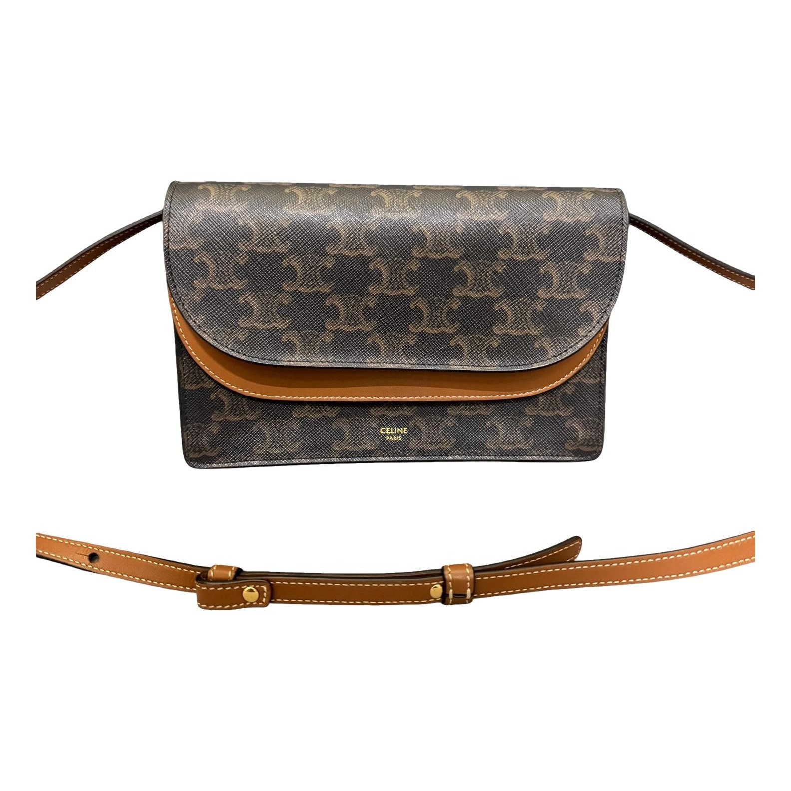 Leather crossbody bag