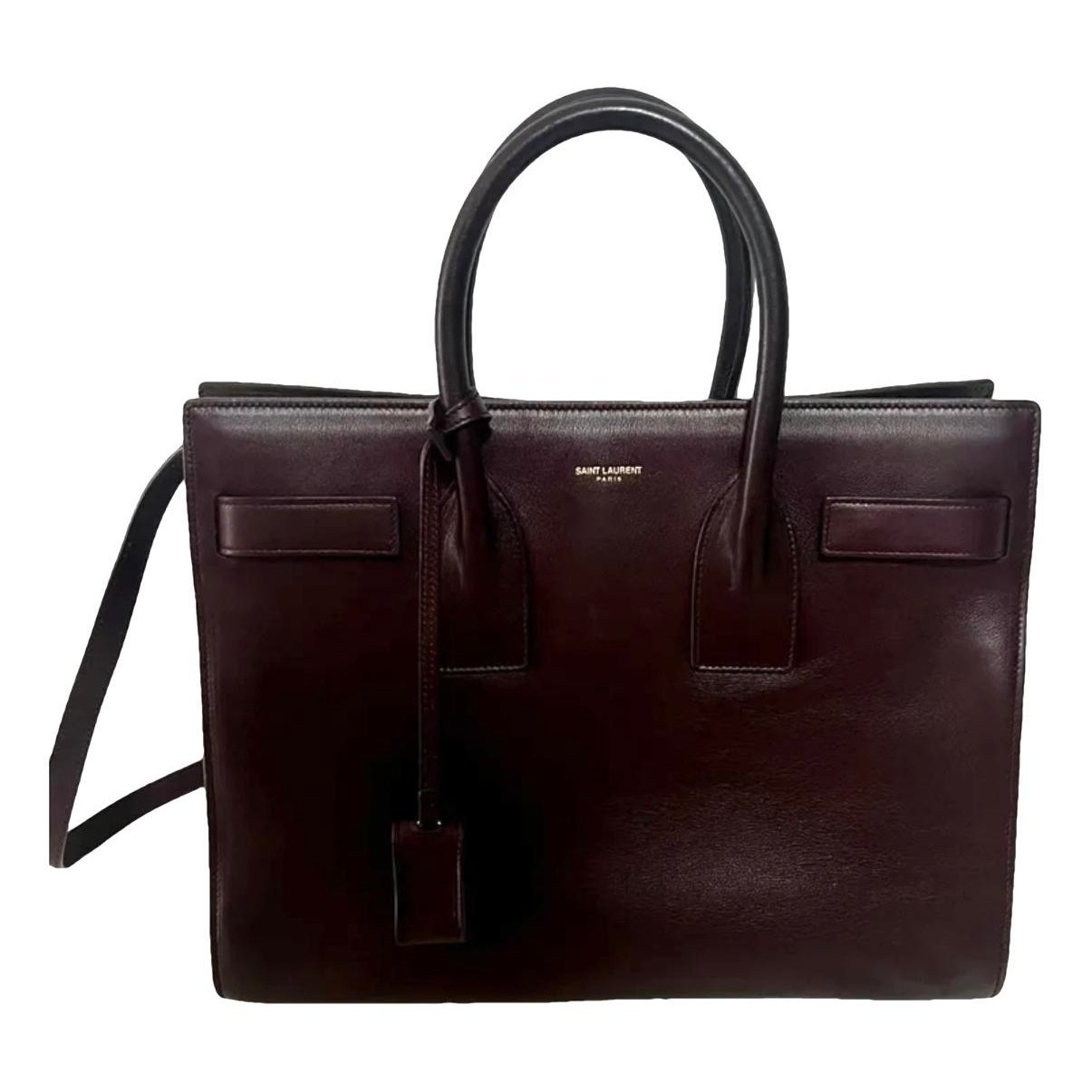 Sac de Jour leather tote