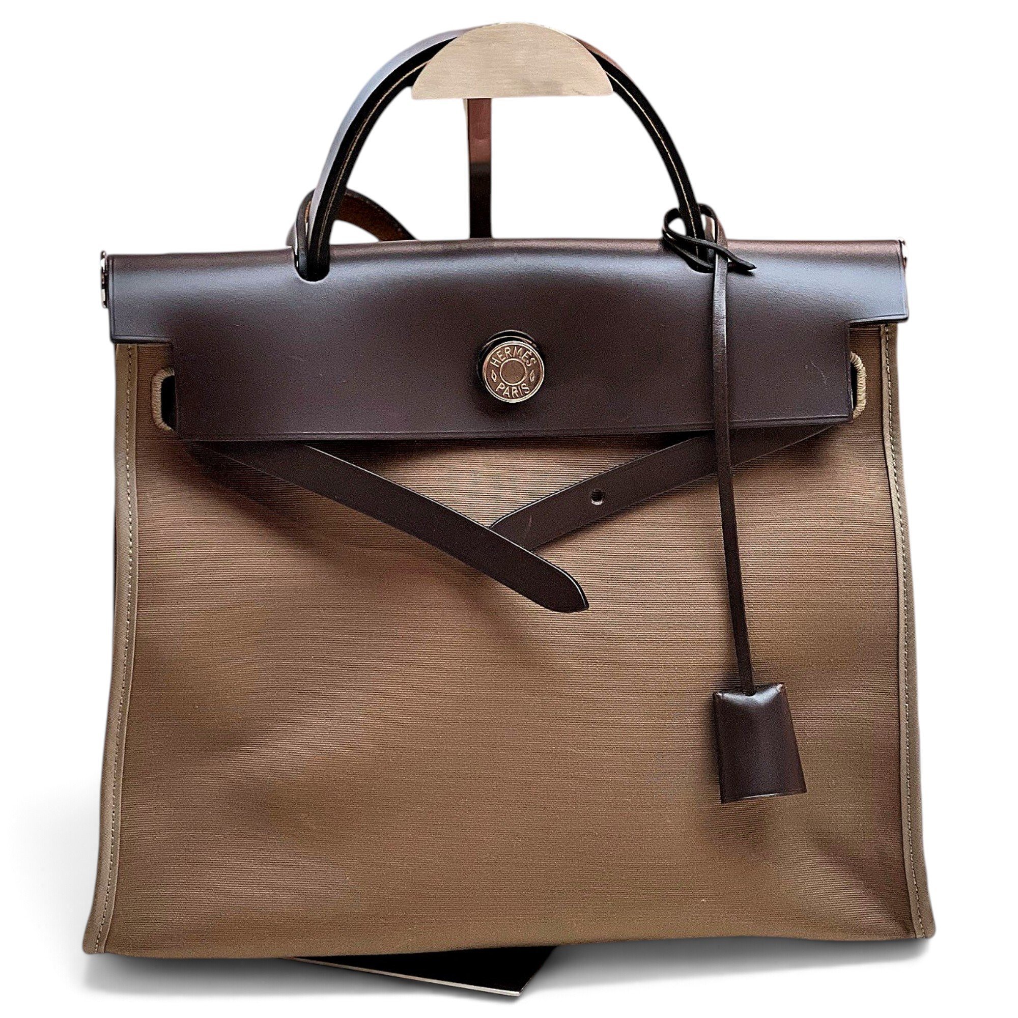Herbag leather handbag