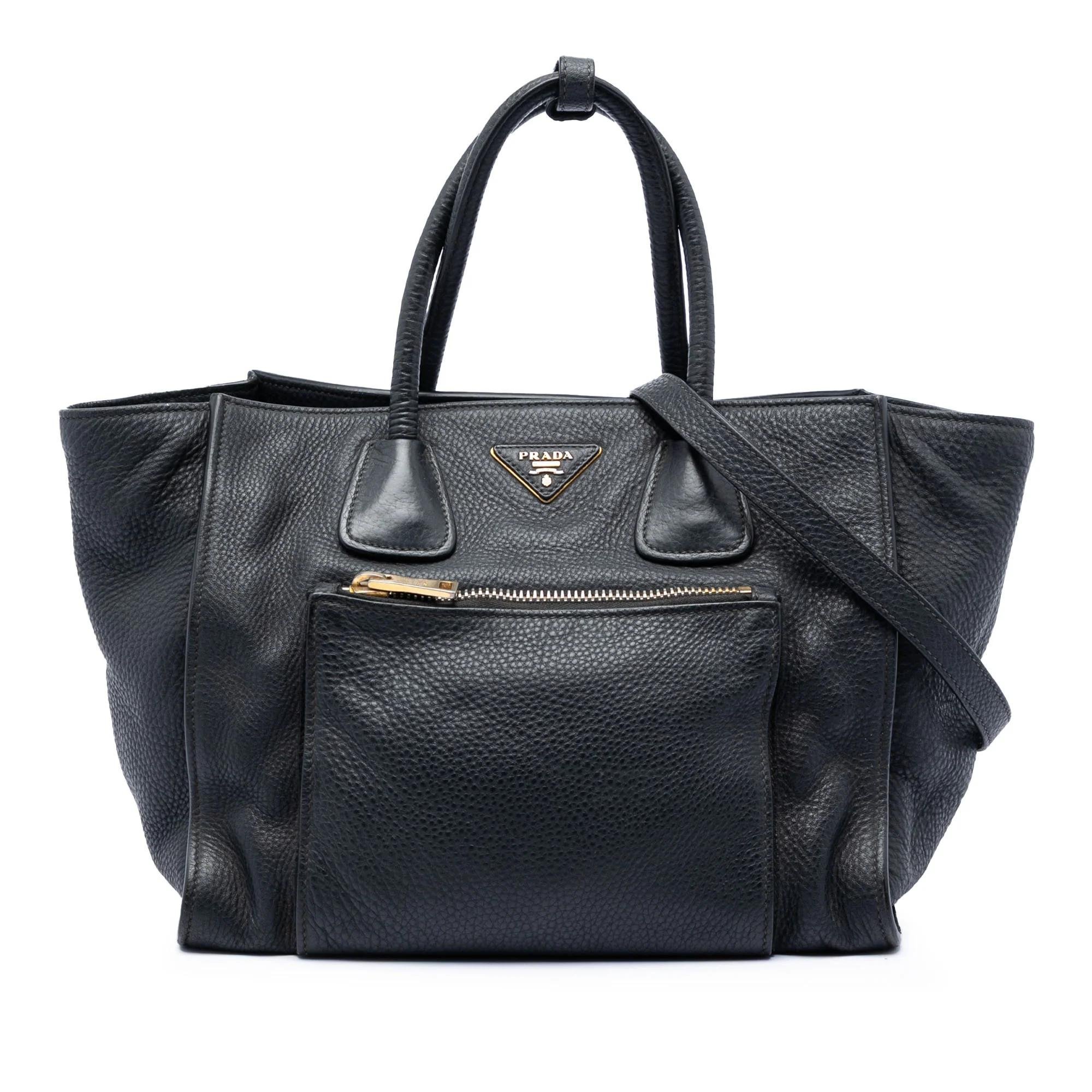 Leather satchel