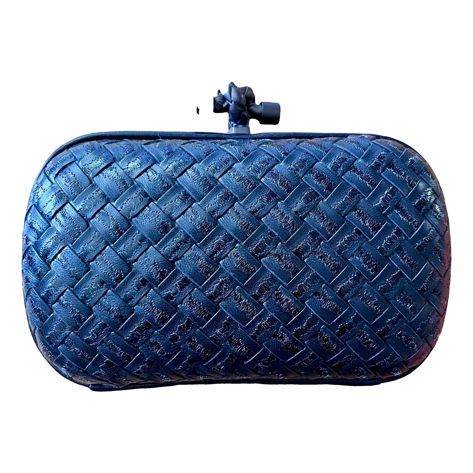 Pochette Knot leather mini bag