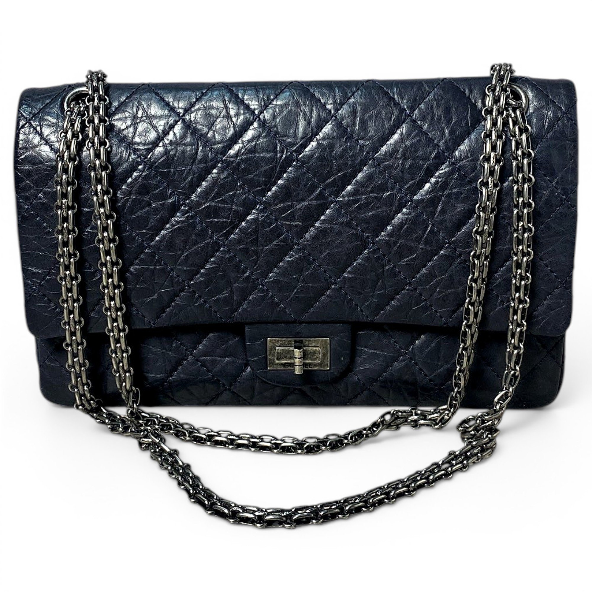 2.55 leather handbag