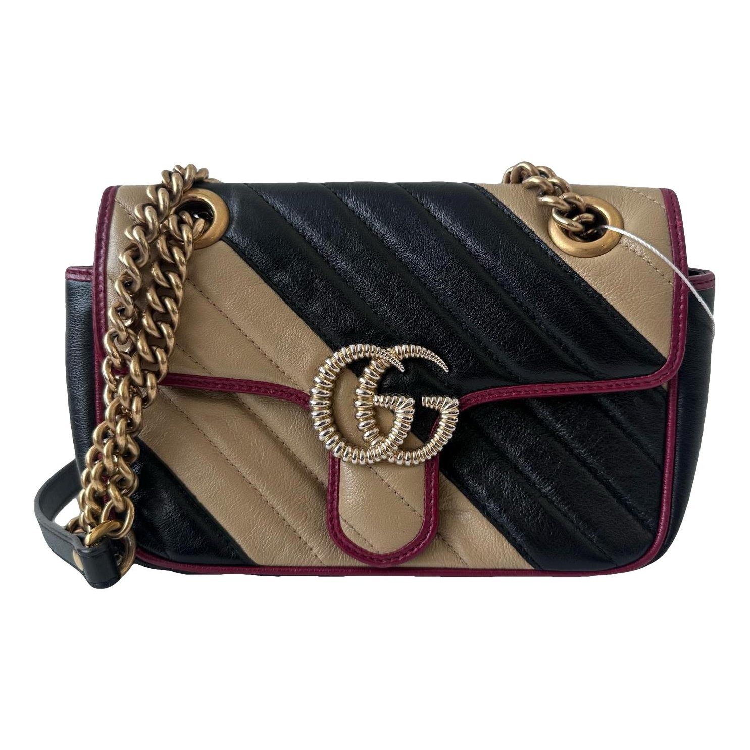 GG Marmont Flap leather crossbody bag