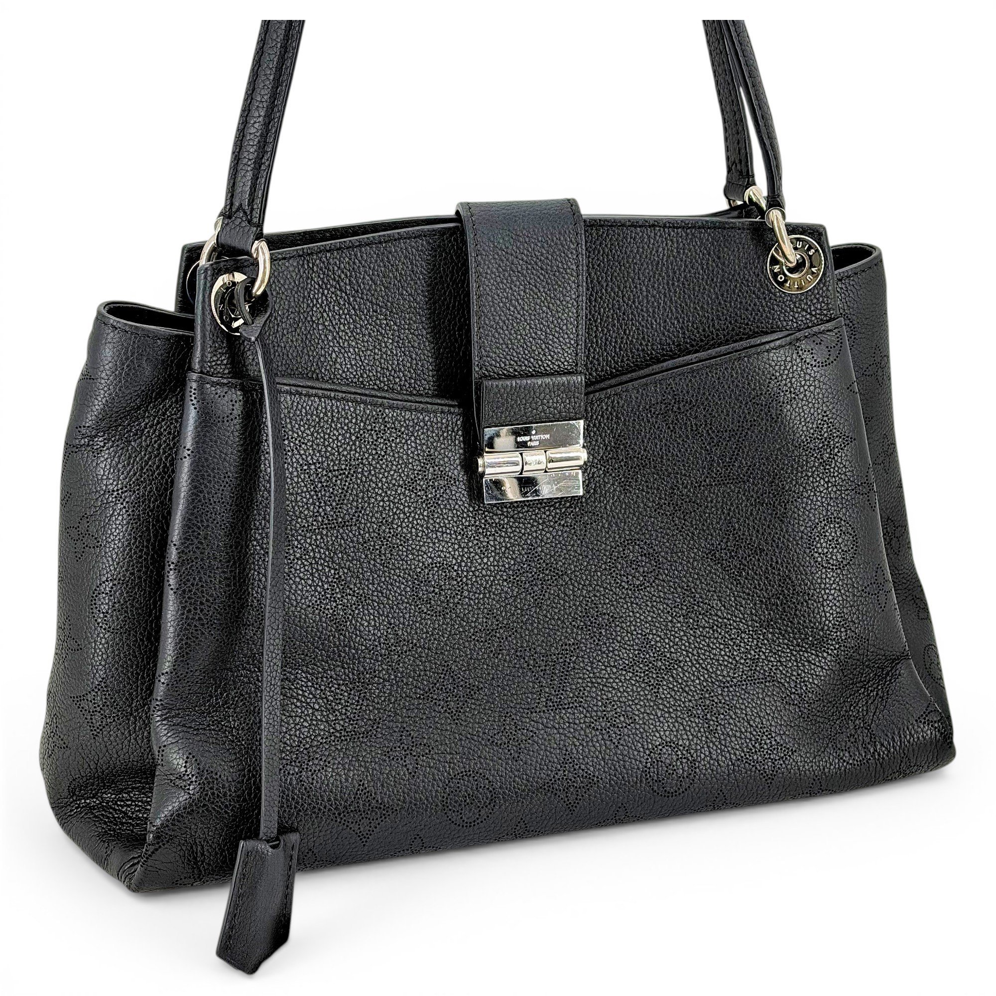 Leather tote