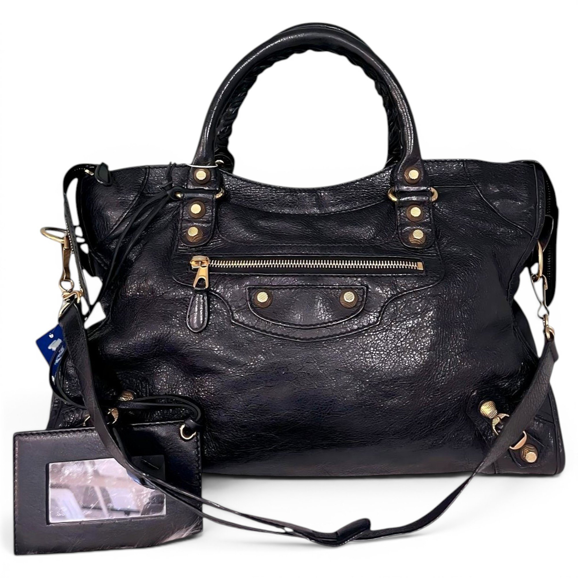 Neo Cagole City leather handbag
