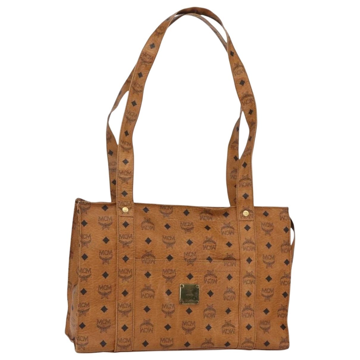 Leather tote
