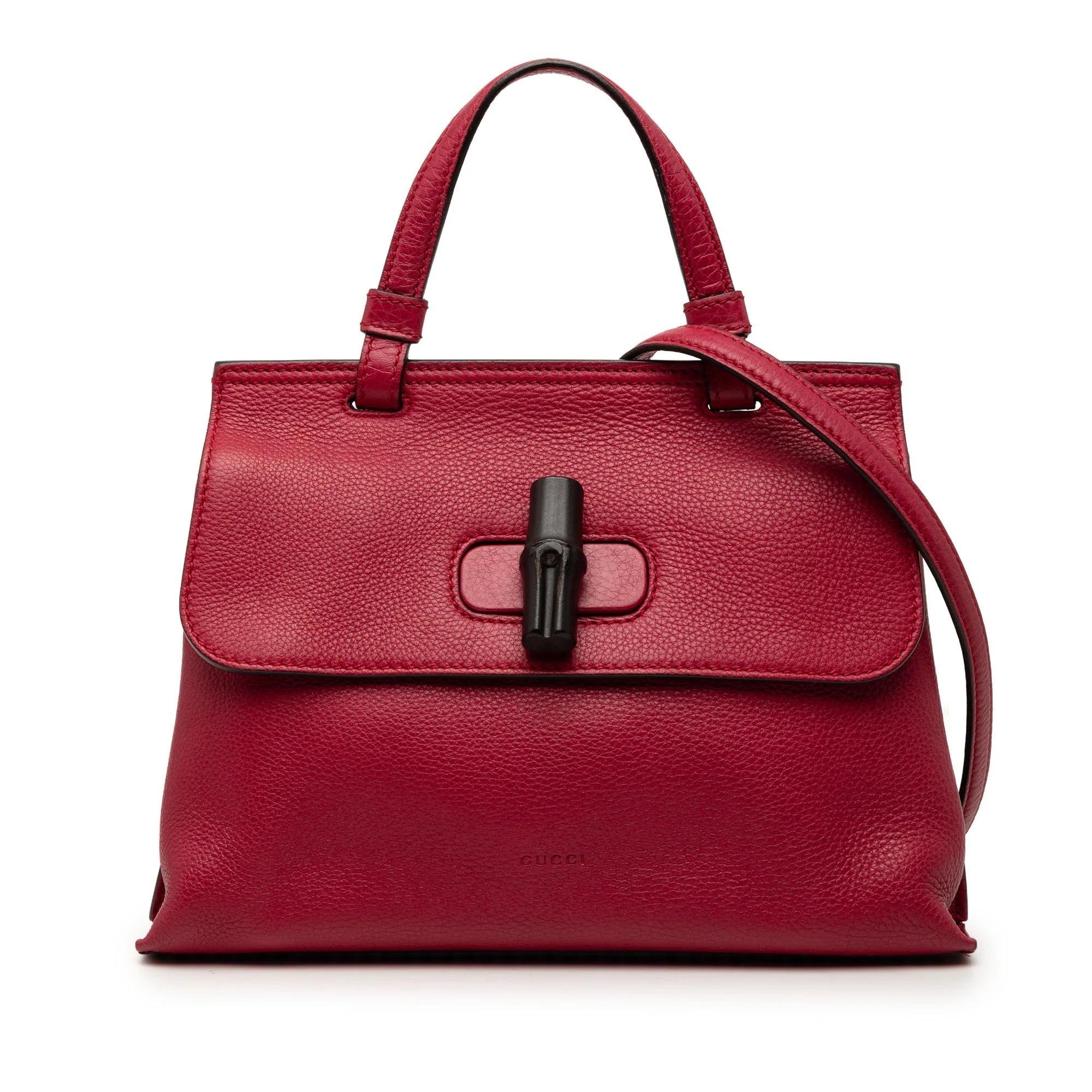 Bamboo leather satchel