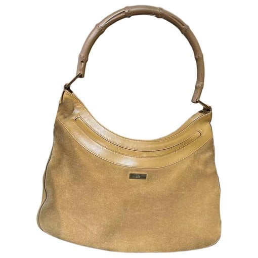 Vintage Bamboo Hobo leather handbag