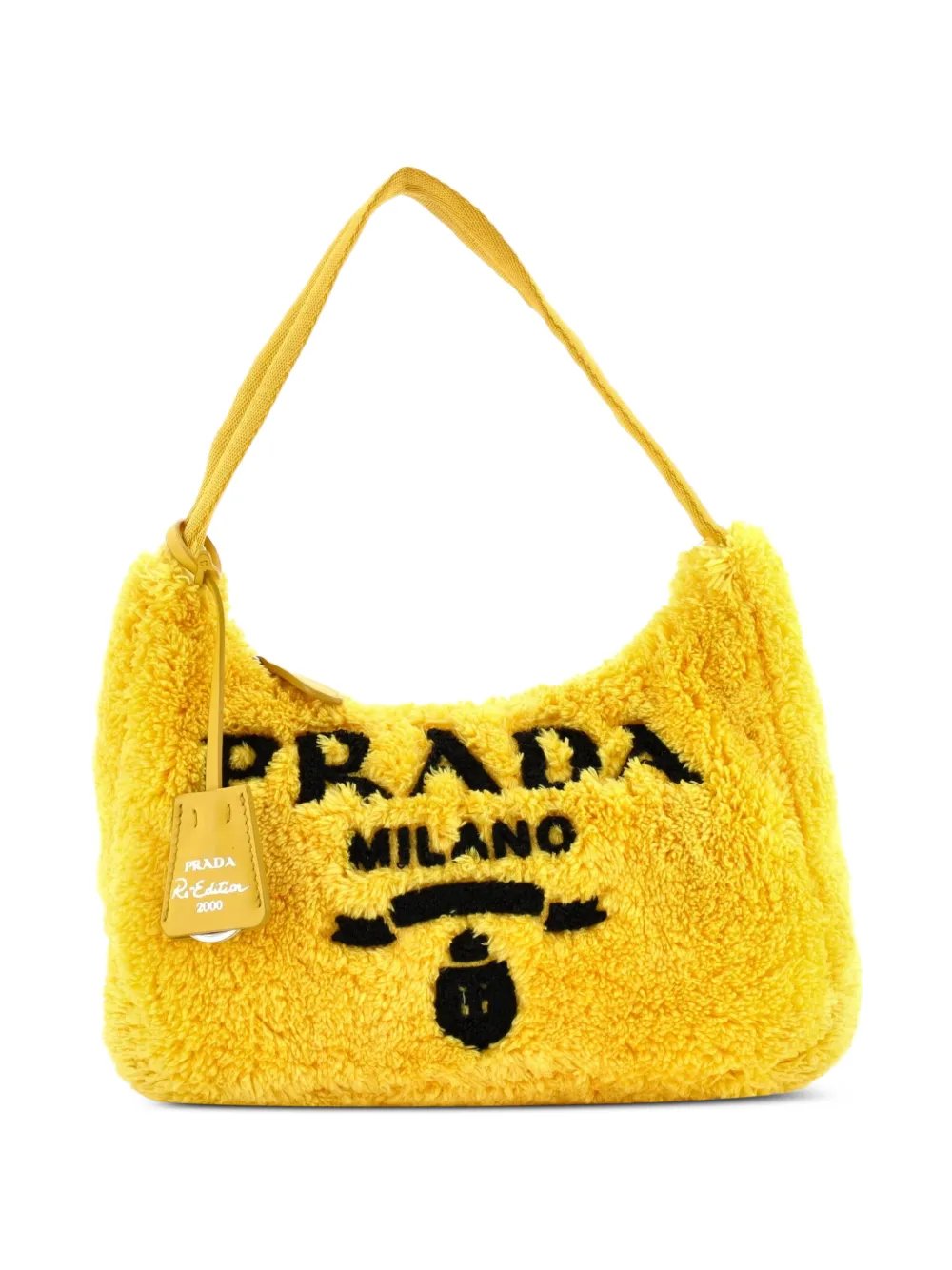 Re-Edition 2000 Terry Cloth Mini hobo bag