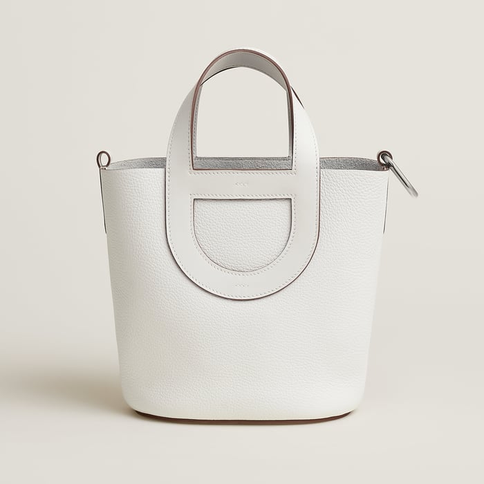 New White Hermès In-the-loop 18 Bag
