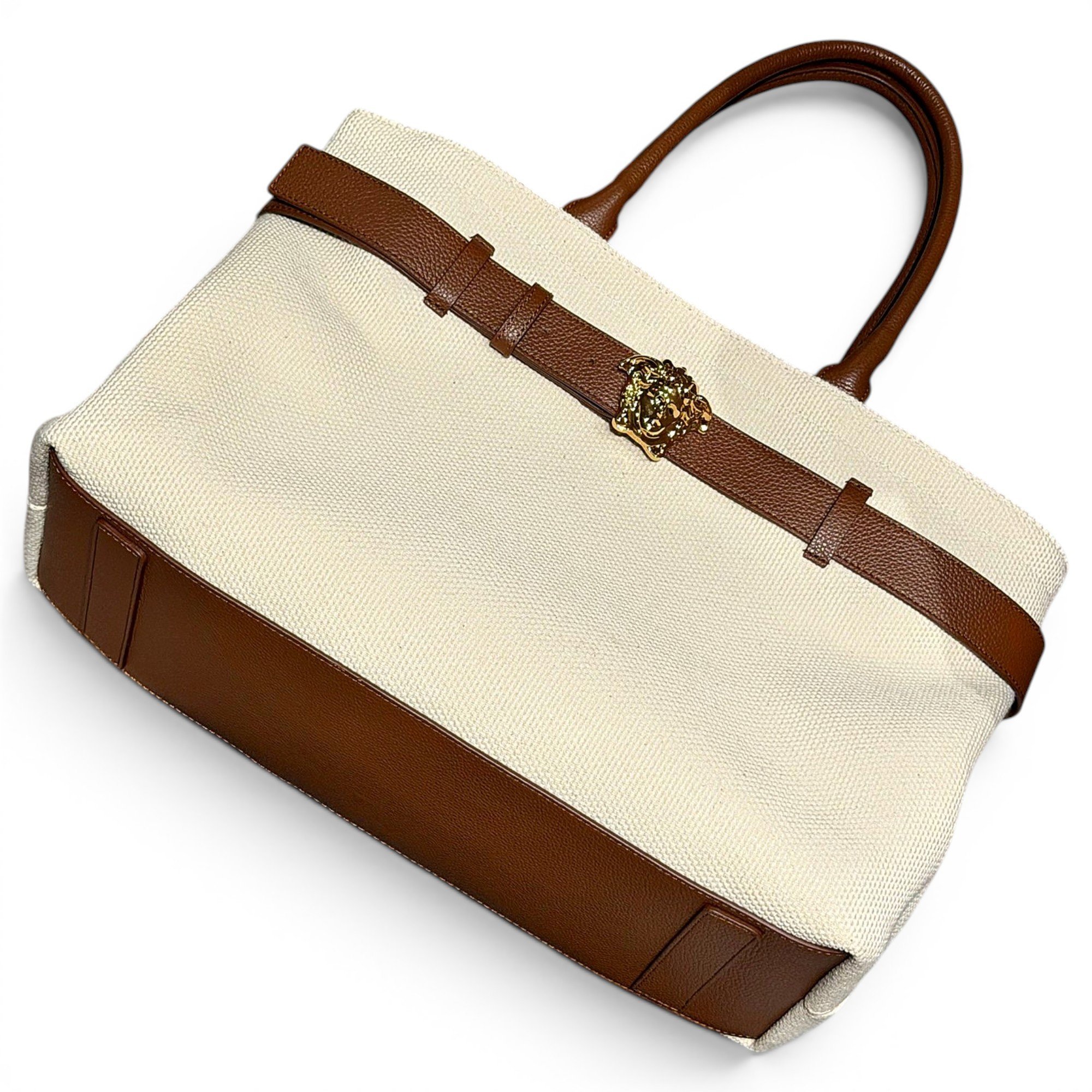 La Medusa leather tote