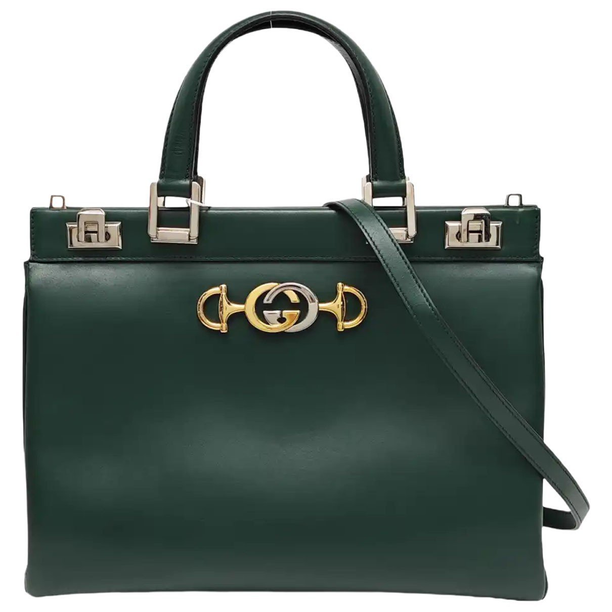 Zumi leather handbag