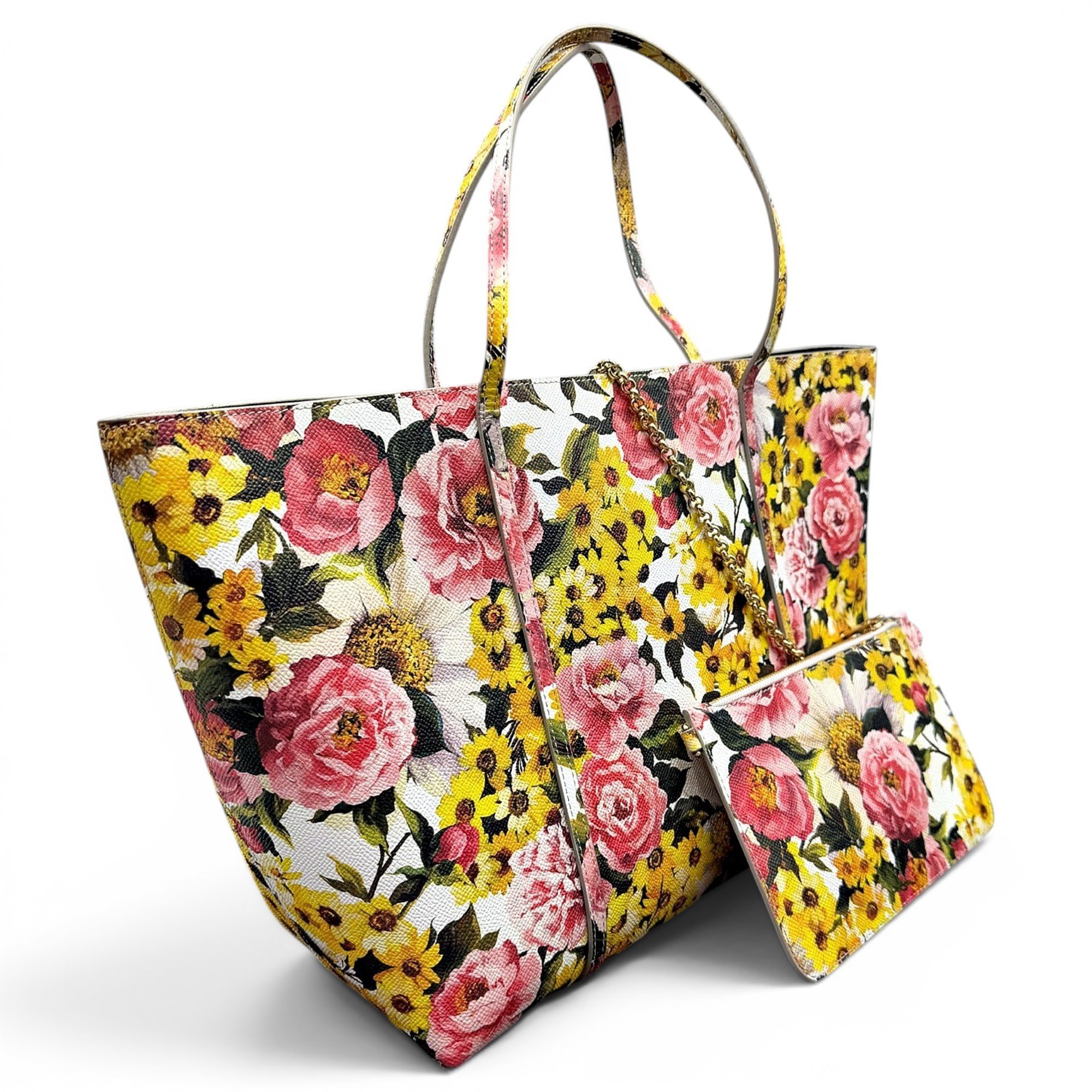 Leather tote