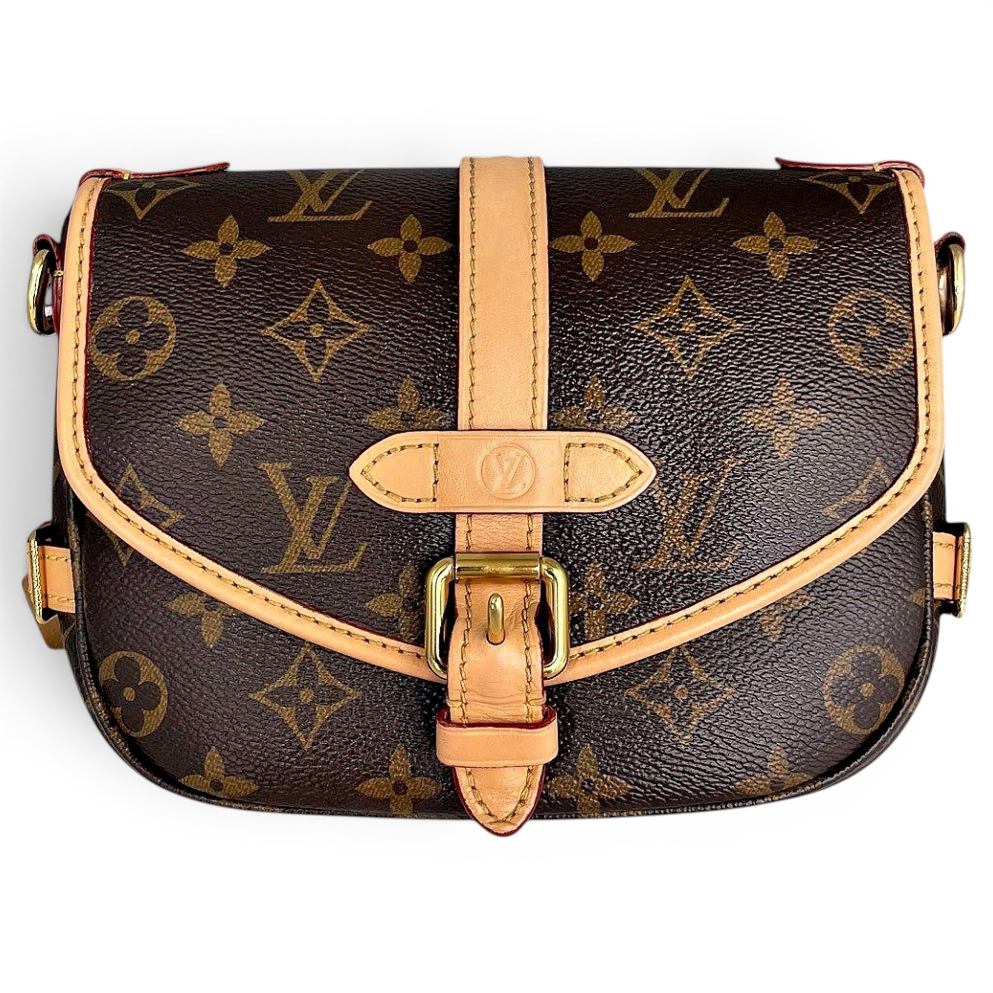 Saumur leather crossbody bag