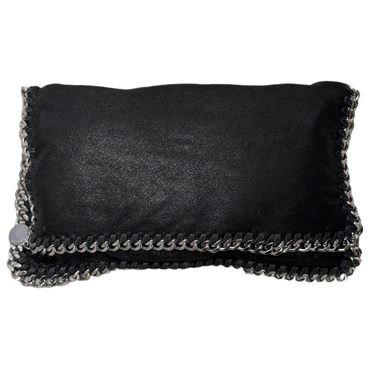 Falabella vegan leather clutch bag