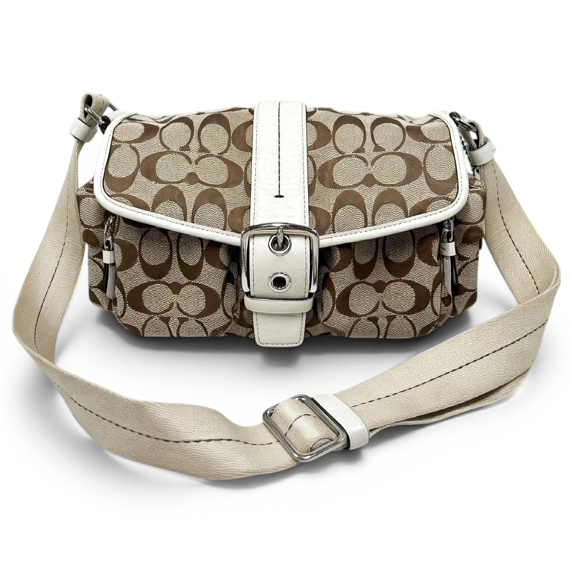 Signature Sufflette leather handbag