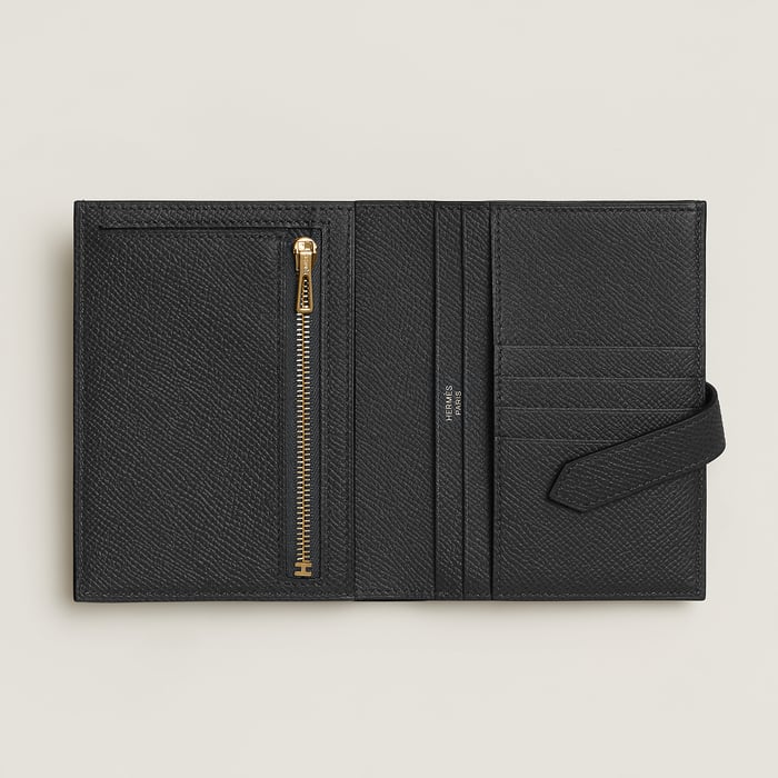 Noir Bearn Compact Wallet