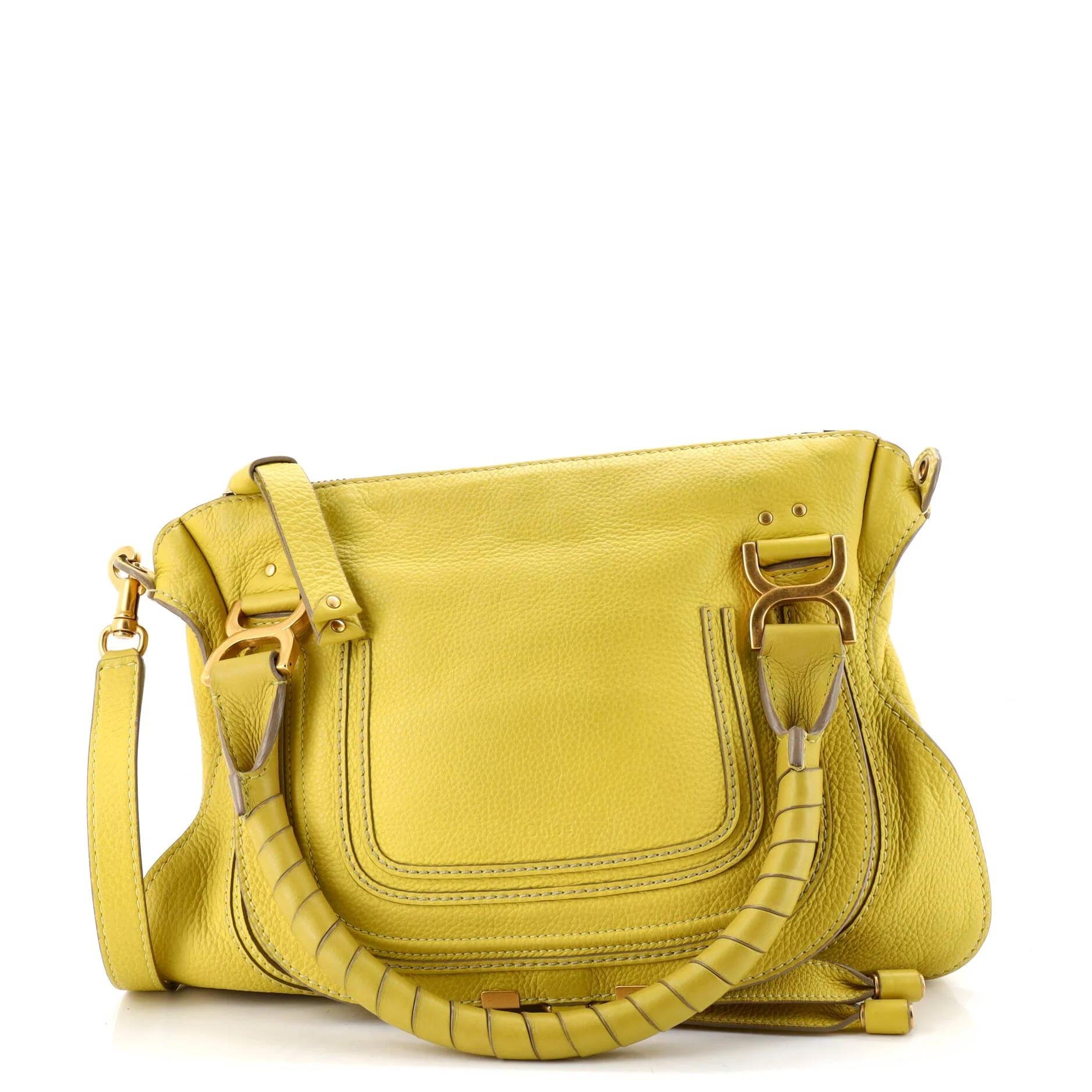 Leather satchel
