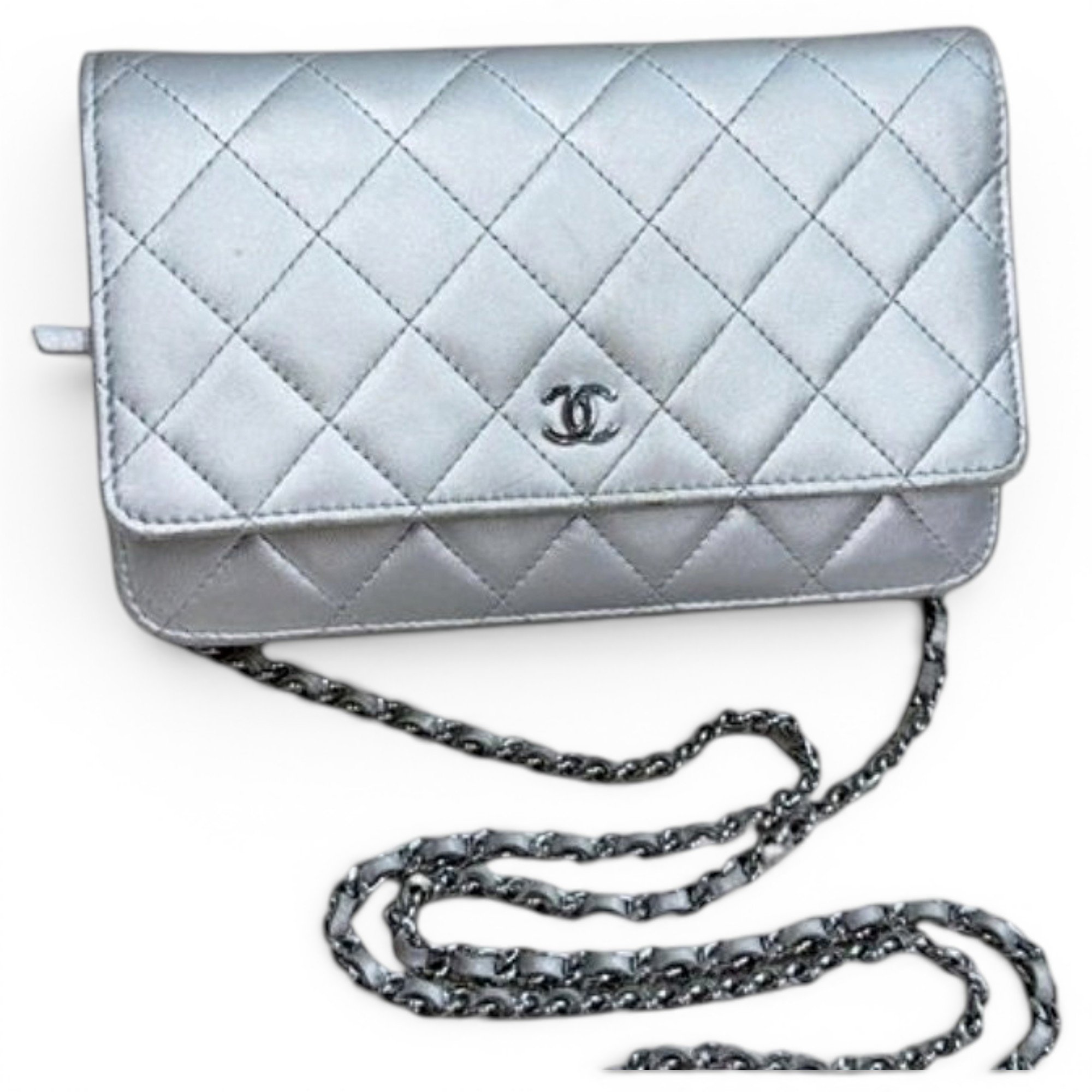 Wallet On Chain Timeless/Classique leather crossbody bag